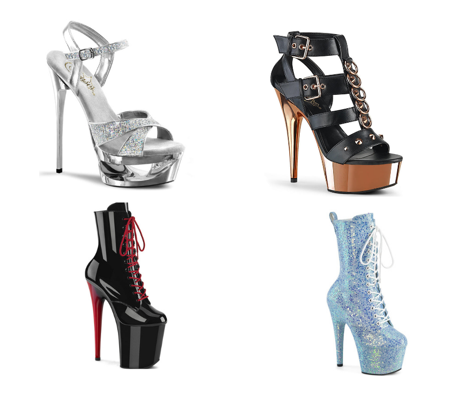 les chaussures pour la pole exotique